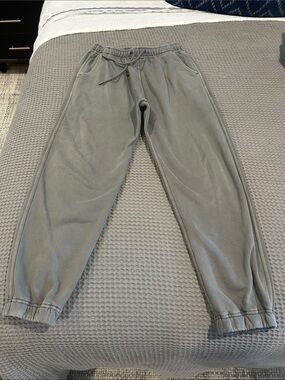 Abercrombie & Fitch Grey Drawstring Joggers